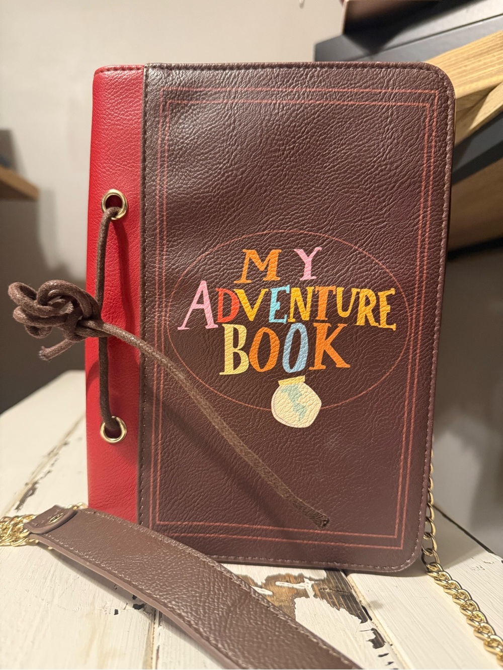 Loungefly Disney Pixar Up My Adventure Book Crossbody Bag Purse